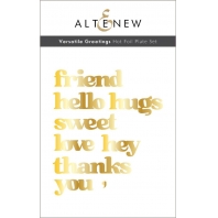 Altenew - Versaille Greetings - Hot Foil Plate Set