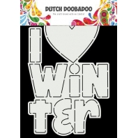 Dutch Doobadoo Card I Love Winter A5
