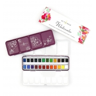 Alternew - Watercolor 24 half Pans - Rich and Luminous