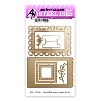 Art Impressions - Journal Rectangle Frames Die Set
