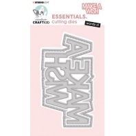 Studio Light Cutting Die Essentials Words XL nr 470