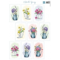Marianne Design Decoupage Vier de Lente