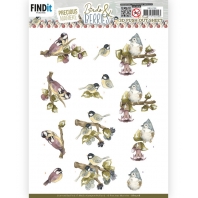 Birds & Berries - Precious Marieke - 3D Push Out - Gooseberries