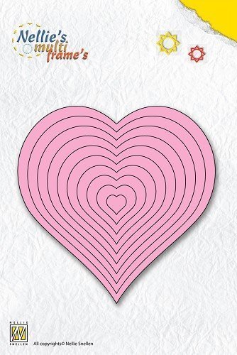 Multi Frame Dies straight heart