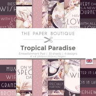 The Paper Boutique - Tropical Paradise 20,3x20,3cm