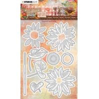Studio Light Cutting dies Sunflower Kisses nr 527
