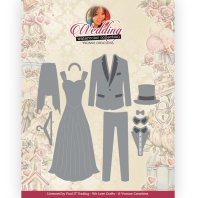 Yvonne Creations - Wedding. - Cutting Die - Wel Dressed