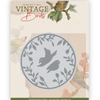 Jeanine's Art - Vintage Birds - snijmal - Birds Circle