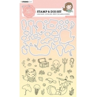 Studio Light Stamp & Cutting Die Sweet Stories nr 57