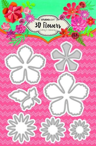 Embossing Die 3D Flowers 94