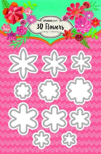 Embossing Die 3D Flowers 95