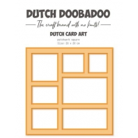 Dutch Doobadoo Card Art. Patchwork Square A4