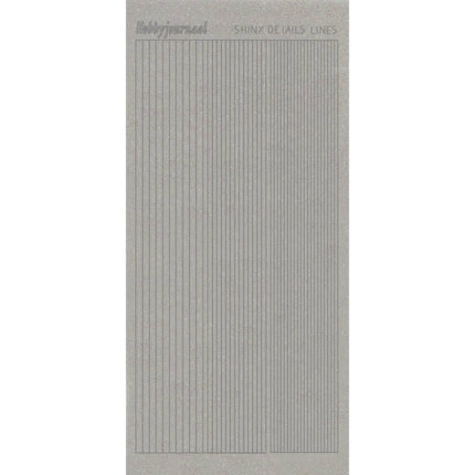 Shiny Details Lines - Zilver