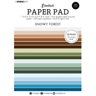 Studio Light Paper Pad Essentials nr 98 - Snowy Forest