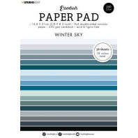 Studio Light Paper Pad Essentials nr 100 - Winter Sky