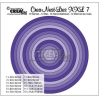 Creaties Crea Nest dies XXL no 7. rond Basis