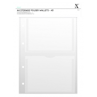 XCut A4 Storage Folder Wallets A5
