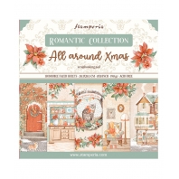 Stamperia - Romantic Collection. - All Around Xmas - 20,3x20,3cm