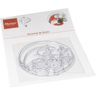 Marianne Design Clear Stamps Hetty's Gnome & Hert