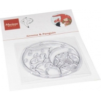 Marianne Design Clear Stamps Hetty's Gnome & Pinquin