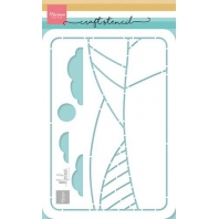 Marianne Design Craft Stencil - Diorama by Marleen