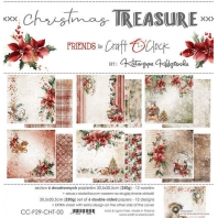 Craft O Clock -  Christmas Treasure 30,5x30,5cm