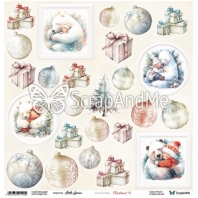 ScrapAndMe  Happy Hollidays - Christmas 10 30,5x30,5cm