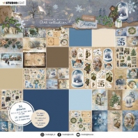 Studio Light Paper Pad Vintage Christmas nr 115