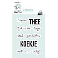 Studio Light Clear Stamp Friendz nr 554  - thee