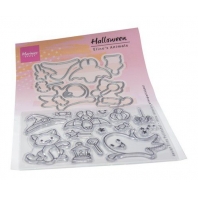 Marianne Design Clear stamps & dies Eline's Animals - Halloween
