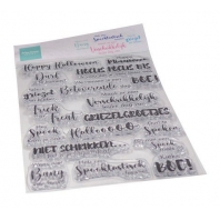 Marianne Design Clear stamps Griezelgroetjes