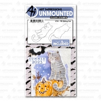 Art Impressions - FB Sitting Cat 5781