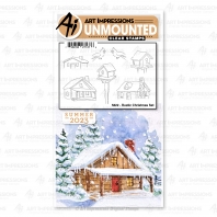 Art Impressions - Rustic Christmas Set 5822