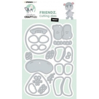 Studio Light Cutting Dies Friendz nr 547 - Henri het nijlpaard