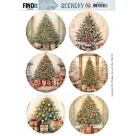 Card Deco Scenery Christmas Tree