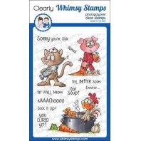 Whimsy Stamps - Get Well - DP1033
