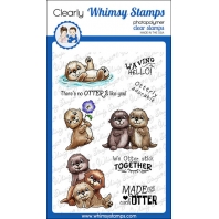 Whimsy Stamps -Otter Variety 2- C1398