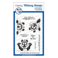 Whimsy Stamps - Panda Peekers - DP1084
