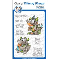 Whimsy Stamps - Birfday Dragons - DP1052