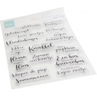 Marianne Design Clear Stamps Dierengroetjes NL