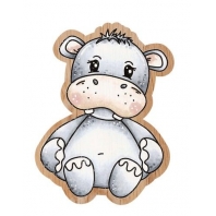 Studio Light Wooden Stamp Friendz nr 581