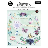 Studio Light Die cut paper pad Wildflowers Essentials nr144