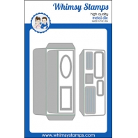 Whimsy Stamps - Slimline Envelope Builder Die Set