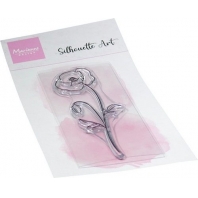 Marianne Design Clear Stamps Silhouette Art - Klaproos