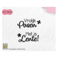 Nellie Snellen - clearstamp Pasen en Lente