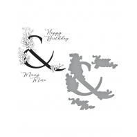 Spellbinders - Betterpress Floral & and Sentiment 