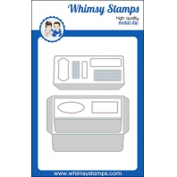 Whimsy Stamps - Mini Slimline Envelope Die Set