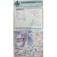 Art Impressions Angel Mini Foundation Set 5855