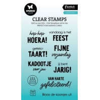 Studio Light Clear Stamp Verjaardag Essentials nr 639