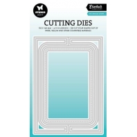 Studio Light Cutting Dies Rectangle card shape Essentials nr 823